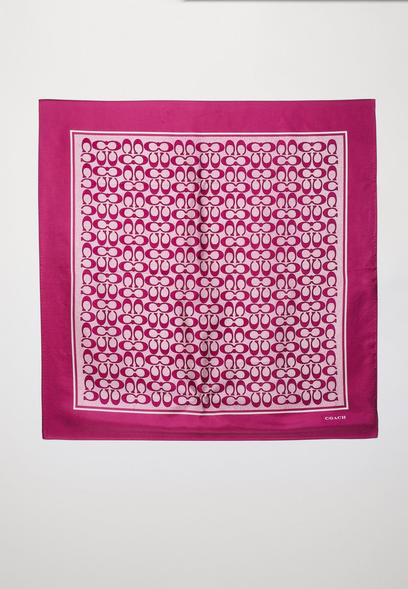 COACH VINTAGE SIGNATURE PRINTED SQUARE - Tørklæde / Halstørklæder - pink