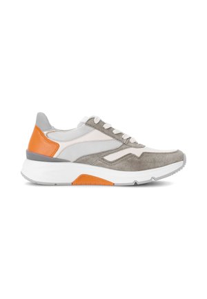 SNEAKER LOW - Sneakers laag - creme salvia orange