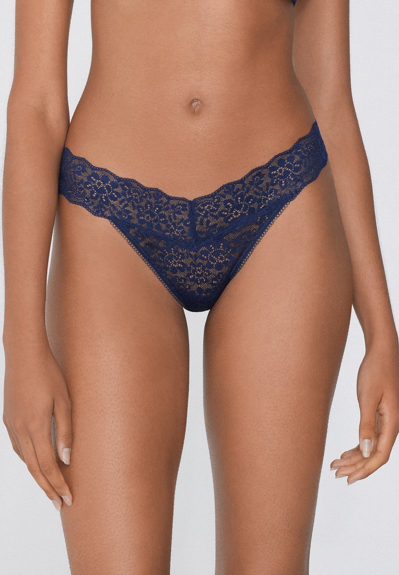 Tezenis MIT BEINAUSSCHNITT - Thong - Blue