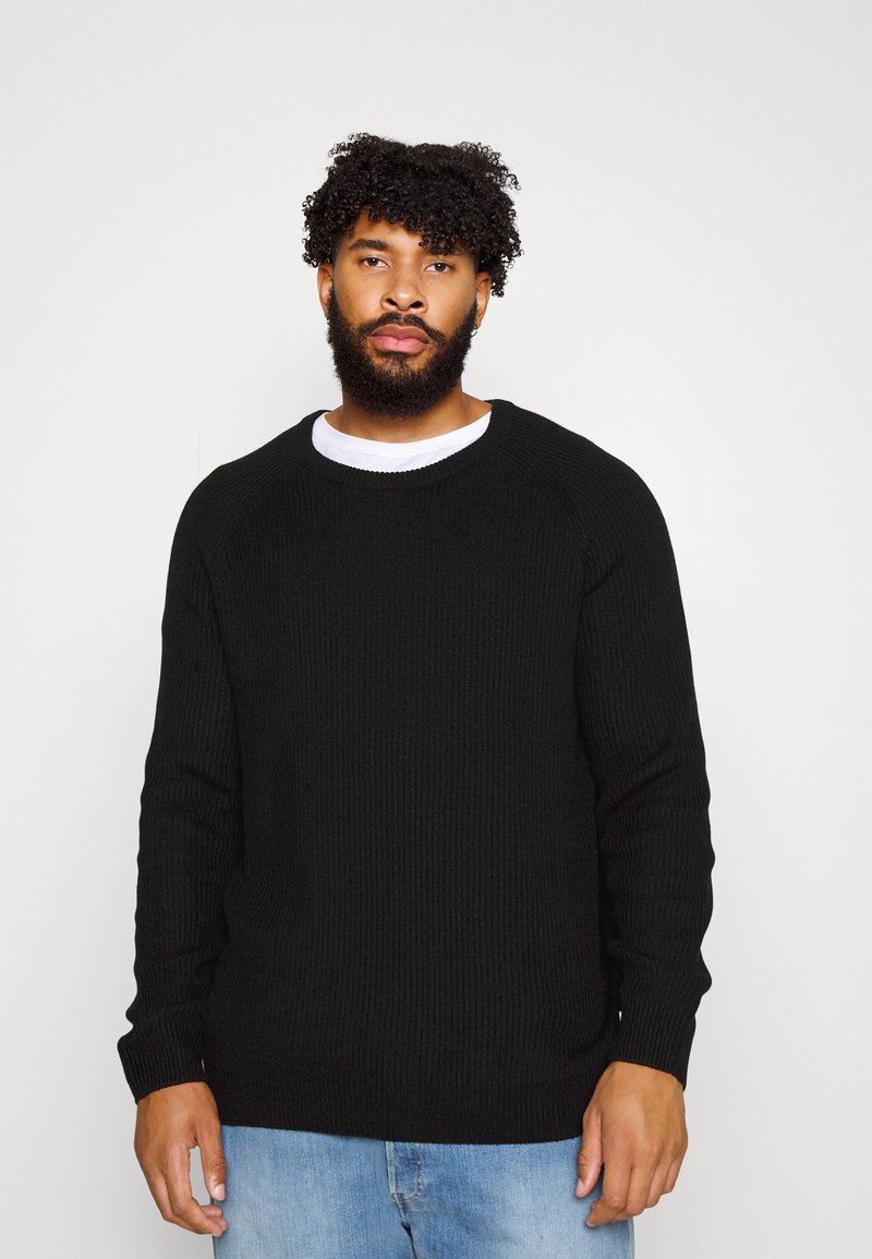 JACK&JONES PLUS JJPANNEL KNIT CREW NECK PS PRE Heren Trui - Maat EU5XL