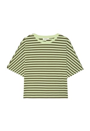 Stradivarius, JAPANESE SHORT SLEEVE T-SHIRT 07063630 - T-shirt basique - dark green