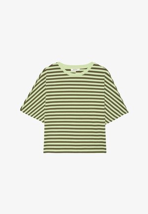 Stradivarius, JAPANESE SHORT SLEEVE T-SHIRT 07063630 - T-shirt basique - dark green