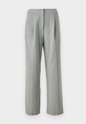 KARL LAGERFELD DOUBLE SWEATPANTS - Jogginghose - light grey