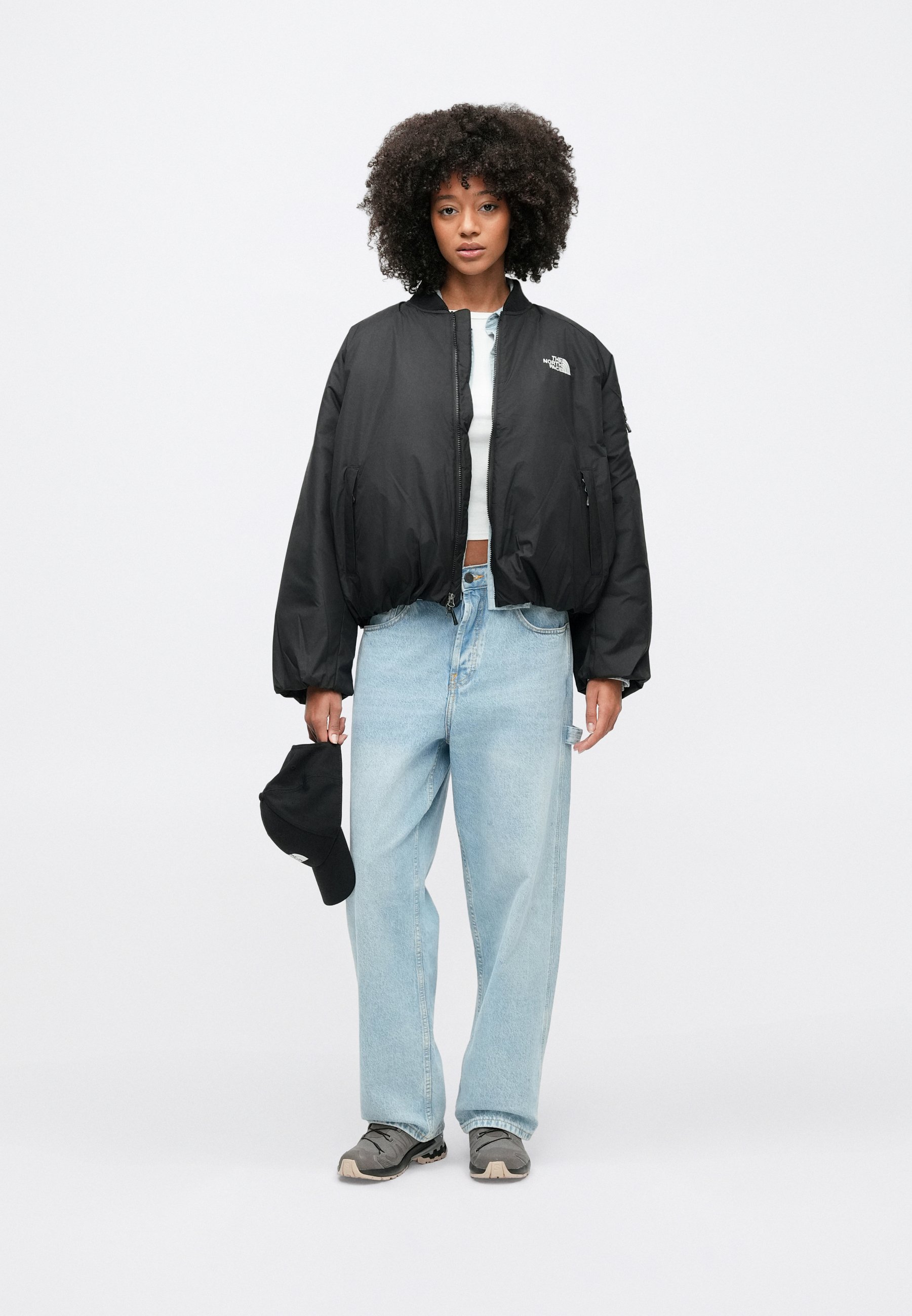 The North Face BALOON - Bomber Jacket - black - Zalando.co.uk