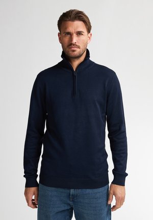HALF ZIP LEXINGTON - Strickpullover - royal navy