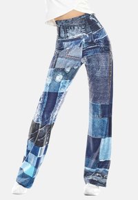 Winshape Retuusid - püksid - patchwork blue