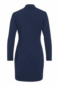 VILA ZWEIREIHIGES - Skjortklänning - navy blazer