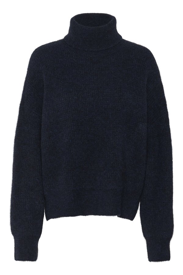 ALPHA ROLLNECK - Jumper - indigo3