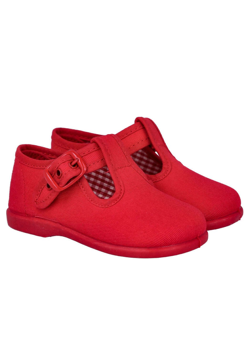 Pepitos Lona Niños tira clic tipo Zapatilla Vigo / Nicolatienda