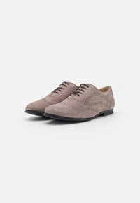 Melvin & Hamilton SONIA 1 - Pensko med snøring - dark brown/beige/navy