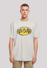 F4NT4STIC DC COMICS BATMAN JAPANESE LOGO  - T-shirt print - lightasphalt