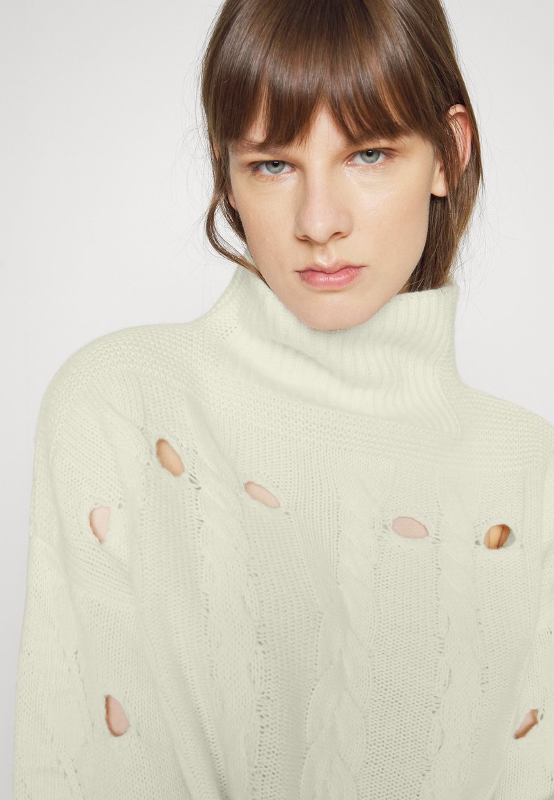 Damen Strickjacken | Iceberg Strickpullover panna/offwhite - FI40939 Damen Strickjacken | Iceberg Strickpullover panna/offwhite - FI40939