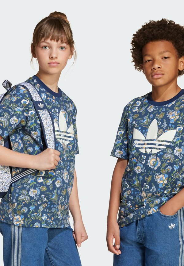 LIBERTY LONDON - Print T-shirt - night indigo   multicolor