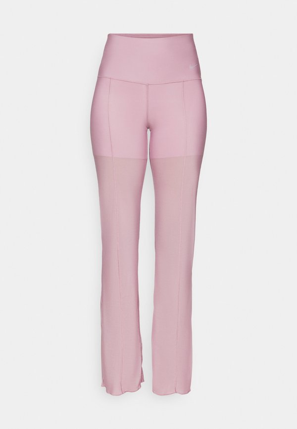 ZENVY SHEER PANT - Tracksuit bottoms - plum dust2