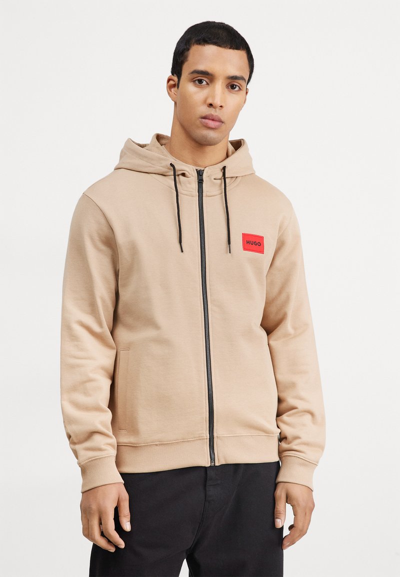 HUGO - DAPLE - Sweatjakke - medium beige, Forstørre