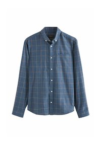 SIGNATURE BRUSHED CHECK LONG SLEEVE - REGULAR FIT - Košeľa - navy blue