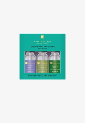 Dr Botanicals DEEP RELAXATION AROMA DIFFUSER OIL TRIO SET 15ML X 3 zielony