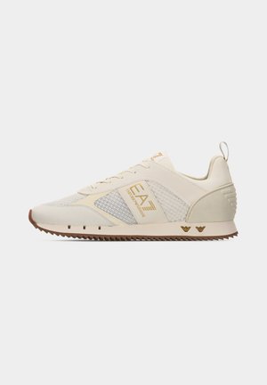EA7 Emporio Armani UNISEX - Αθλητικά παπούτσια - triple off white/gold-coloured/honey