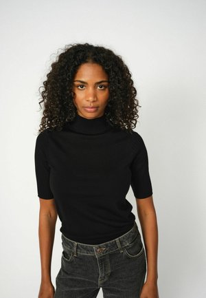 RELENA TURTLENECK  - T-shirts basic - black