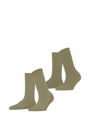 Esprit, SOCKEN FINE DOT 2-PACK - Sokken - seagrass