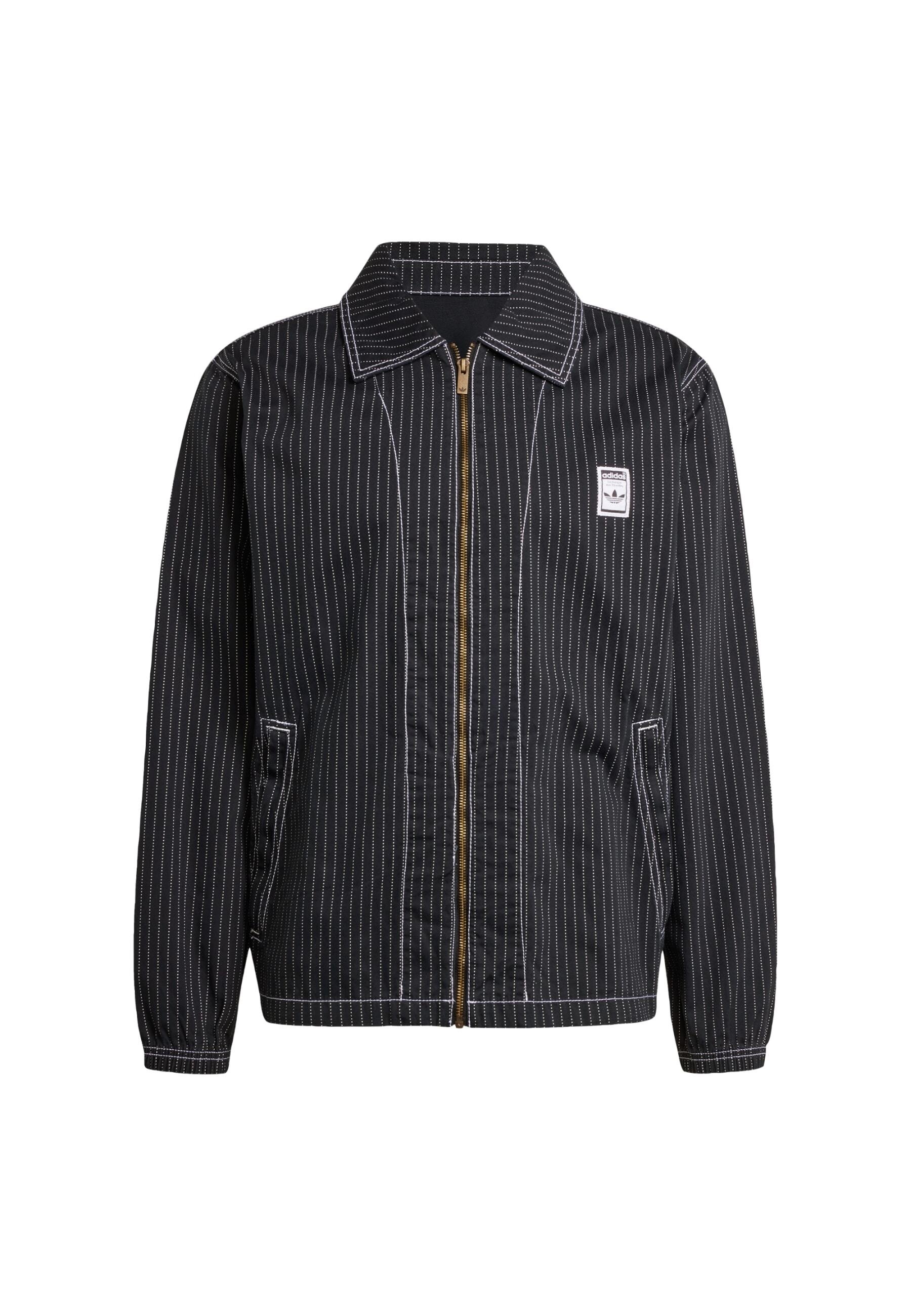 adidas Originals WABASH NYLON COACH - Denim jacket - black