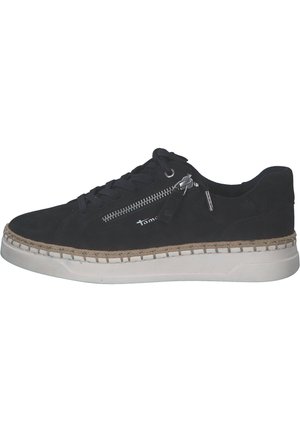Trainers - navy nubuc