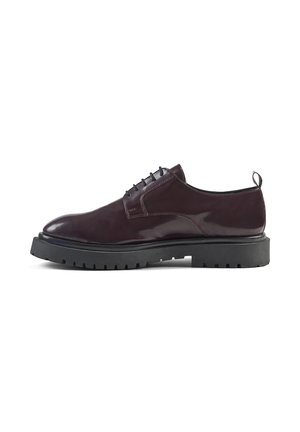 Zapatos de vestir con cordones - bordeaux
