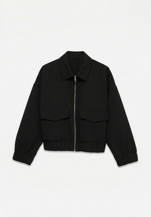 Vero Moda, JACKET VMOLIVIA LIGHT JACKET - Chaqueta fina - black