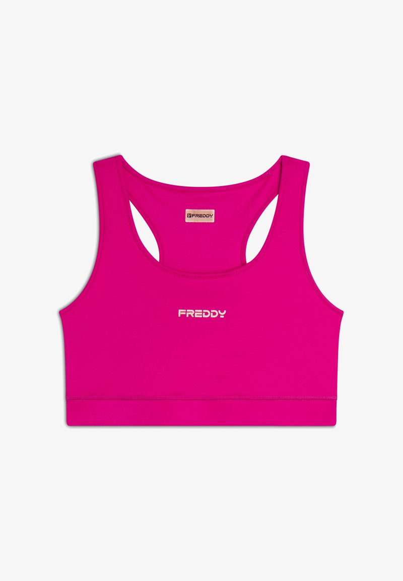 Freddy IN TESSUTO TECNICO CON LOGO - Sujetadores deportivos con sujeción media - cabaret
