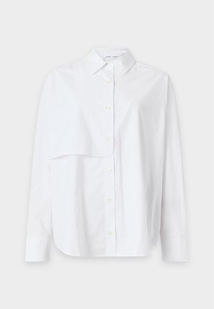 Samsøe Samsøe, SALOVANI SHIRT - Риза с копчета - white