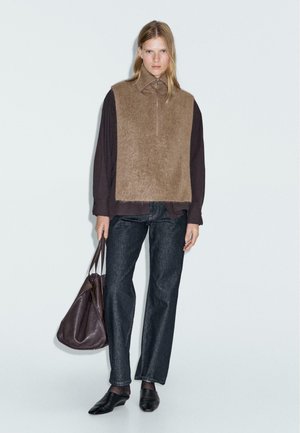 LONG ZIPPED - Mantella - light brown