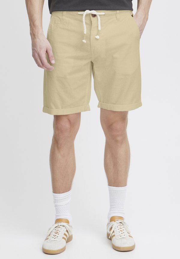 BHLIAS LINEN MIX - Shorts - chalk ston
