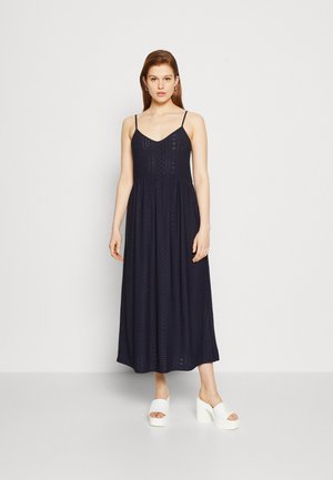 ONLY ONLSANDRA V NECK DRESS - Φόρεμα ημέρας - night sky