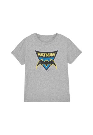 Cotton Soul, BATMAN UNISEX - T-Shirt print - mottled light grey