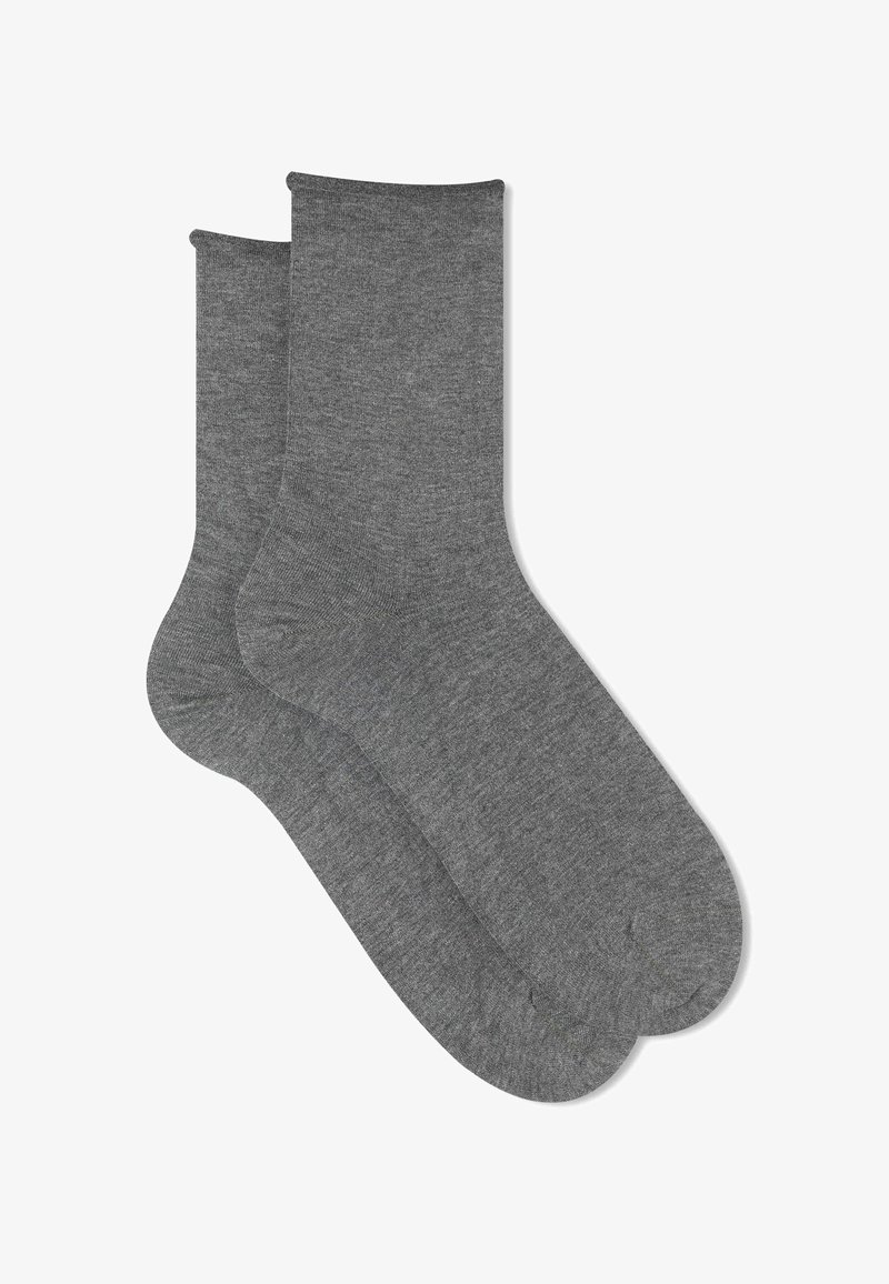 Gallo TINTA UNITA - Calze - grigio
