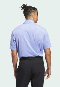 adidas Performance ULTIMATE365 ALLOVER PRINT - Polo shirt - blue spark