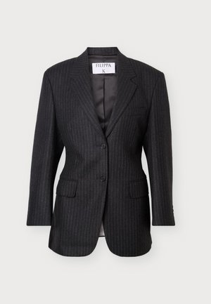 Filippa K, HOURGLASS PINSTRIPE - Късо палто - anthracite
