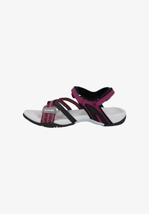 HI-TEC, HI-TEC FREIZEITSCHUHE O006507-100 HI-TEC SAVANNA II - Walking sandals - cherry