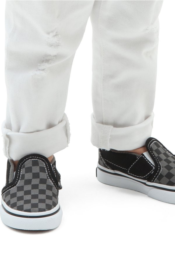 SLIP- ON V - Slipper - checkerboard blk pewter