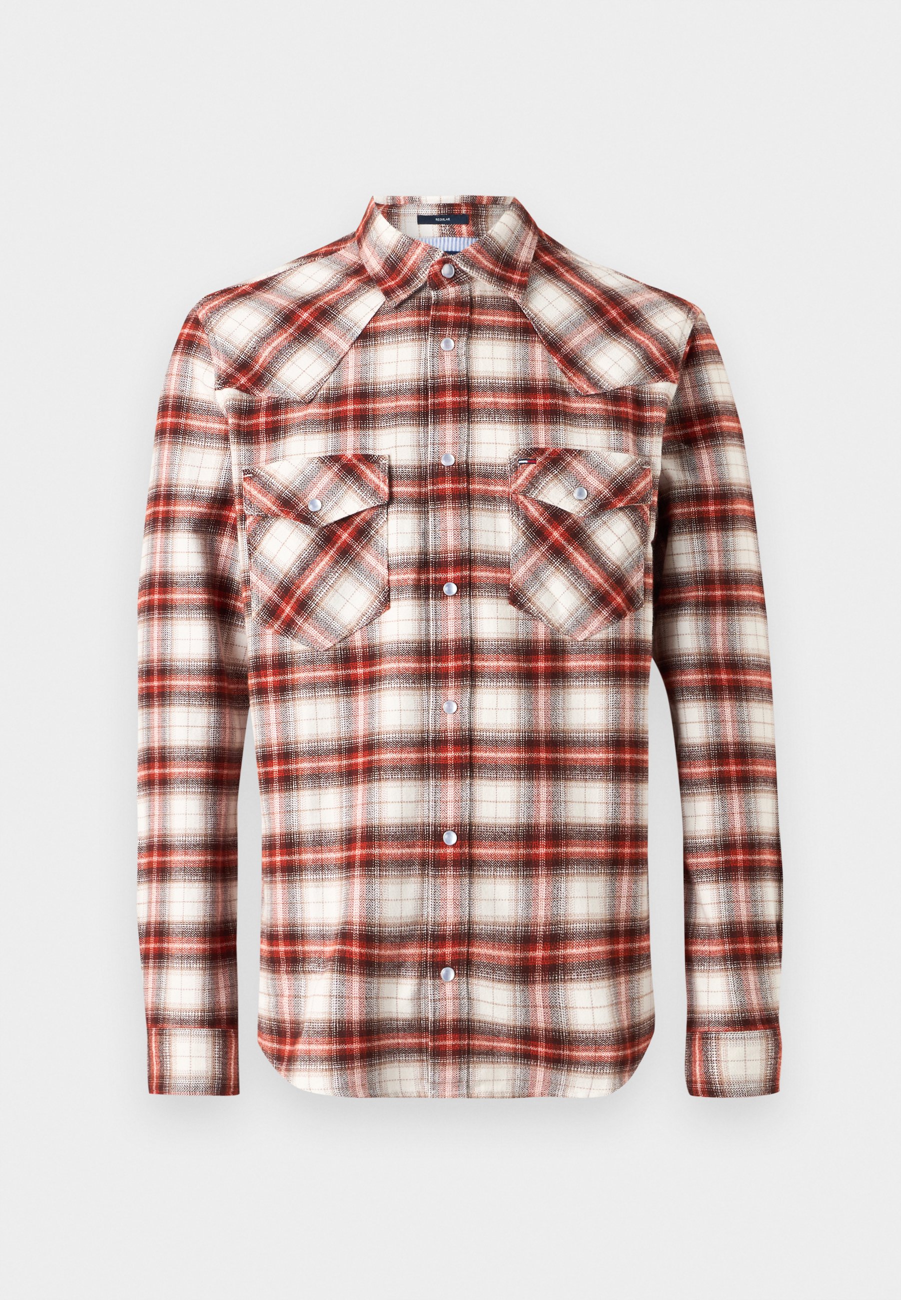 Tommy Jeans SHIRT - Košile - voyager orange