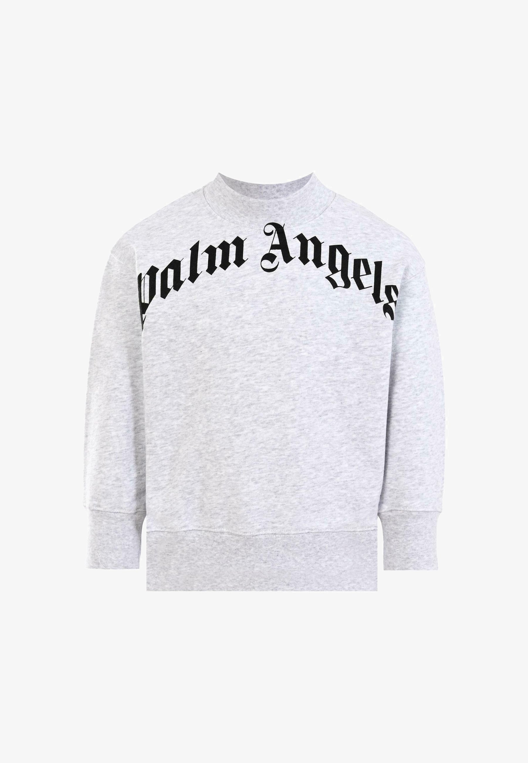 Palm Angels GIROCOLLO Felpa grey/grigio - Main Image