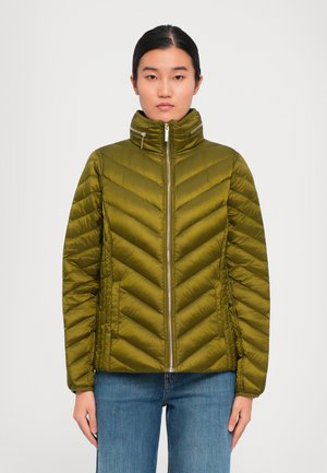 SHORT PACKABLE  - Down jacket - pistachio