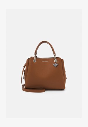 ANNIE TOTE PUBBLE - Handbag - cuoio