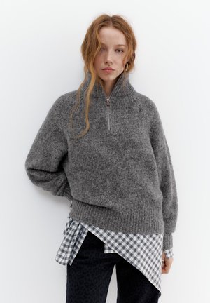 Svetrík - dark grey