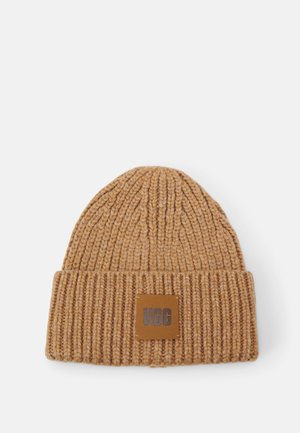 CHUNKY BEANIE UNISEX - Beanie - camel
