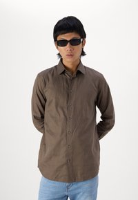 Selected Homme SLHSLIMSOHO SHIRT  - Krekls - morel