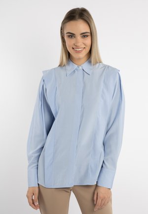 DreiMaster, DREIMASTER LANGARMBLUSE - Hemdbluse - hellblau