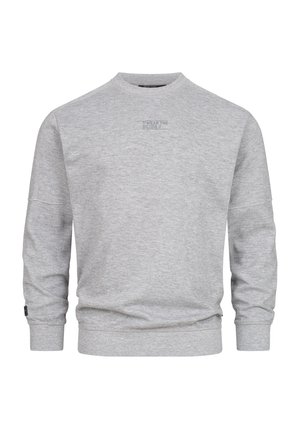 INDICODE JEANS, INDICODE JEANS SWEATSHIRT INCLIVER - Sweatshirt - lt grey mix