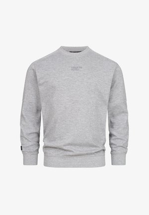 INDICODE JEANS, INDICODE JEANS SWEATSHIRT INCLIVER - Sweatshirt - lt grey mix