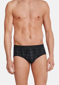 Schiesser 4 PACK  - Alushousut - schwarz